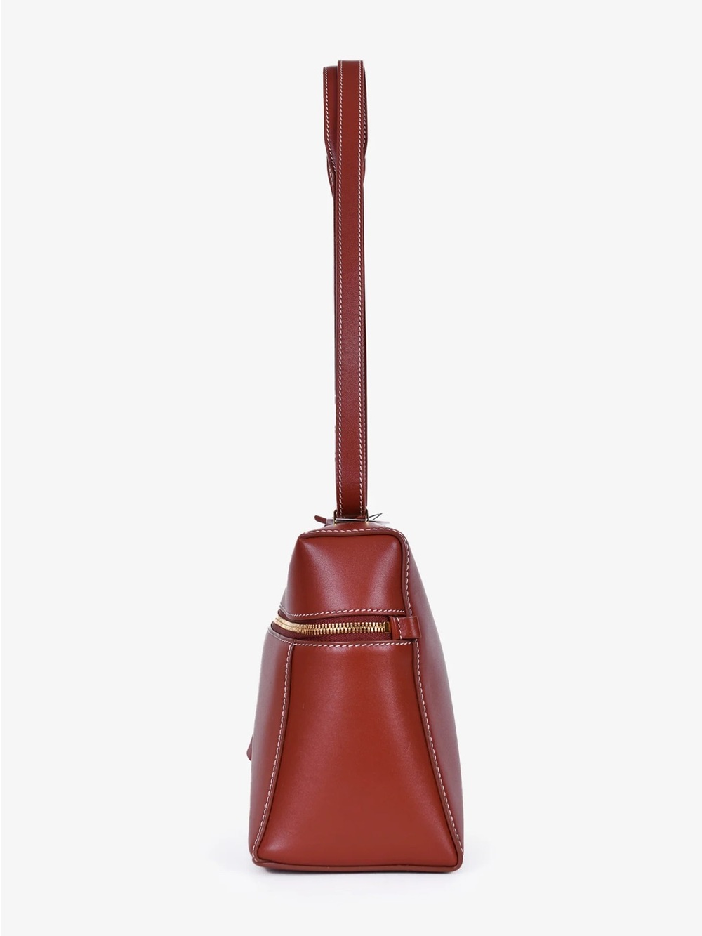 Loro Piana dark red L27 crossbody bag - Picture 6 of 6